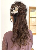 Lilyロング/ふわふわ系ハーフアップ