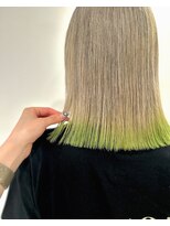 マリン(Marine)&nbsp;20代30代裾カラー☆グリーン