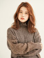 オンク 新宿(onk)&nbsp;黒髪/グレーベージュ/レイヤーロング/前髪パーマ[新宿駅]