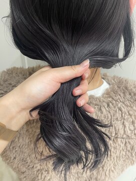 ユーフォリア 青山(Euphoria) 透明感たっぷりラベンダーグレージュ×Aujuaトリートメント
