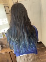 メレット(Meret)&nbsp;【インナーカラー】ターコイズブルー