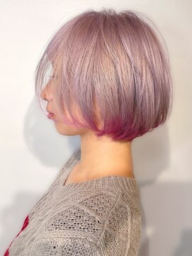 リコラックスビー(LICO LUXBE) グラデーションピンクボブ