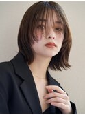 イメチェンヘアスタイル ハッシュカット フルバング 似合わせ