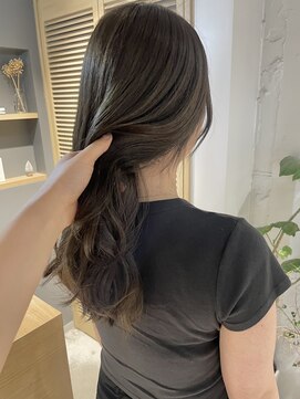 コフィー バイ メルト 吉祥寺(cofy by melt) 【松本咲花】ブリーチなしダブルカラー夏カラーオリーブベージュ