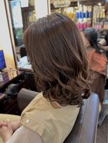 キャラ 池袋本店(CHARA)&nbsp;巻き髪が可愛いけどアイロンは使わずにできるパーマ！【貴也。】