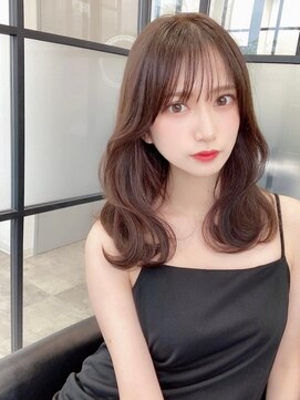 コア 表参道(COA) レイヤーカット/ウエットヘア/オリーブベージュ/表参道/表参道駅