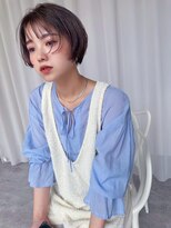 アルテペロ(arte pelo) summer bob×pink brown