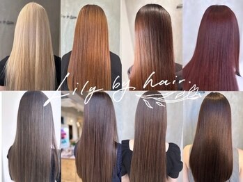 Lily by hair