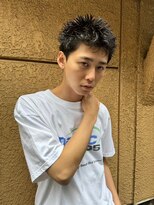 ヒュージ 表参道(huge)&nbsp;アップバング/束感ショート/ツーブロックマッシュ/コンマヘア