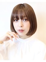 アイ(I.)&nbsp;【 Ｉ. 】30代からのナチュラル前下がりショートボブ　川口