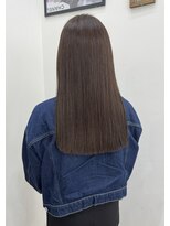 ロックス バイ マグ 松本(rocks BY MAG)&nbsp;大人可愛いブリーチなし透明感ミルクティーベージュカラー