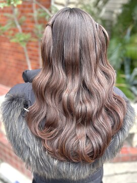 ヘアセットサロン サロンエイミー(salon aemii) なみ巻きハーフツイン