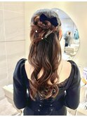 ヘアセット/顔周りレイヤー