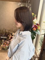 シフ(sif.)&nbsp;ロングボブ×アッシュベージュ