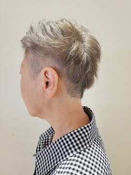 松本平太郎美容室 吉祥寺パートファイブ(PART5) ツーブロックショート×イノアカラー