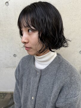 プッティ (putti) bob perm