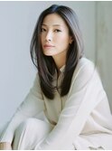 ☆ホワイトグレージュミニウルフデジタルパーマチェリーブラウン
