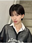 ショートカット/髪質改善縮毛矯正白髪ぼかしレイヤーカラーボブ