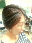 オトナ女子のグラデーションボブ