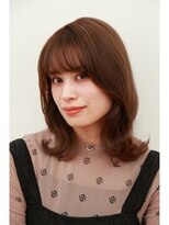 ソレイユカラー トヨカワ(SOLEIL COLOR TOYOKAWA)&nbsp;ミディアム外はね明るめベージュ