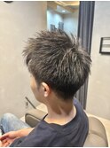 アップバングショート