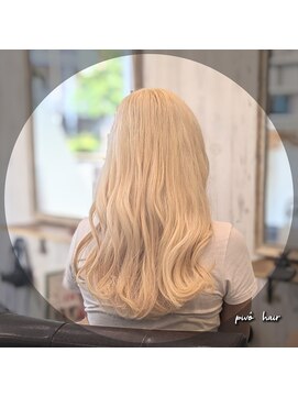 ピヴォヘアー(pivo hair) ペールブロンド
