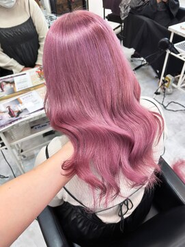 リル 溝の口(LiL) ピンクカラー【溝の口/ブリーチ/ダブルカラー】