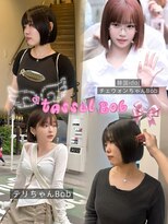 カノエ(canoe)&nbsp;ミニボブ　ショートヘア　レイヤー　ボブ ２0代【天神大濠西新】