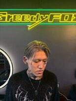 グリーディーフォックス 三軒茶屋(GreedyFOX)&nbsp;波巻き/マッシュパーマ/ウルフ/ハイライト<理容室>三軒茶屋