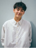 バイエイト(X８)&nbsp;メンズカット/ラウンドマッシュ/波巻きパーマ/名古屋駅