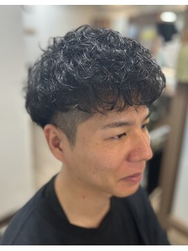 ケースタイルヘアスタジオ  虎ノ門店(K-STYLE HAIR STUDIO) ルーズパーマ<虎ノ門>理容室/メンズ/パーマ/ツイストスパイラル