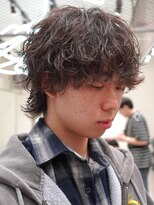 フィフス 渋谷(fifth)&nbsp;無造作に動くマッシュミディアムパーマ