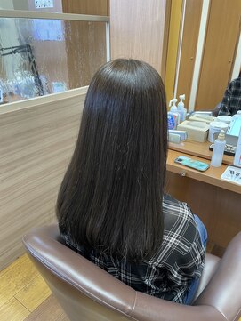 カイノ プラットプラット店(KAINO) 自然な艶で魅せる髪質改善ストレート