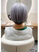フェイバー 銀座 東銀座(FAVOR) グレイヘアにオススメ♪ミセスショートボブ☆