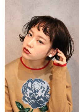 ヘアサロンM 新宿 【♪M新宿店♪】切りっぱなしショートボブ☆