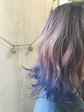 ヘアーアンドライフミルコ(miRuko) 紫陽花カラー