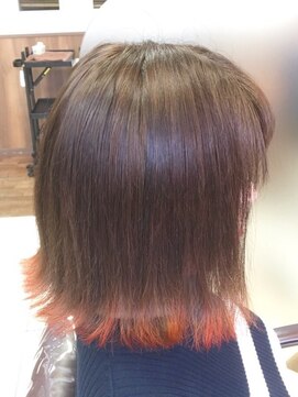 ヘアークリアー 草加 バレンシア裾カラー