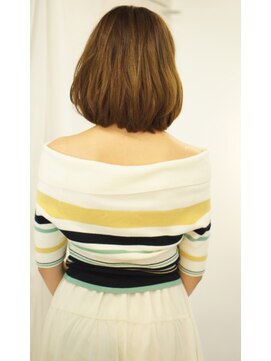 エスアンドエフ美容室 松富店(S&F) ゆるふわ小顔ワンカールボブ