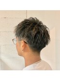 ツーブロックツイストスパイラル