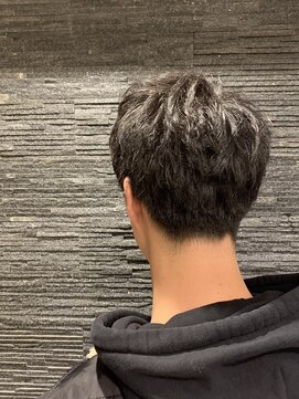 ヒロギンザ 恵比寿店(HIRO GINZA) ツーブロックビジネスショートレイヤーかき上げコンマヘア