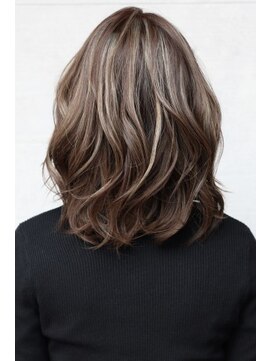 ネックス 表参道本店(nex) 【nex 表参道】nex大人ハイライト アッシュベージュ