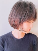 シカタ シーカ 鎌倉(CICATA/ShIKA.)&nbsp;厚めバング大人かわいい前下がりひし形ボブ【CICATA関口】