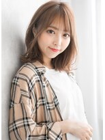 トッカ 天王寺店(tocca)&nbsp;【tocca 天王寺】愛されボブ×オレンジベージュ