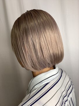 ヘアーメイク トレコローリ(hair make trecolori) 【trecolori 津田沼】パールブロンド