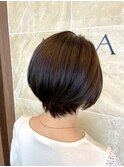 【大須賀晴江】前下がりショートボブ