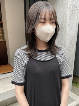 コフィー バイ メルト 吉祥寺(cofy by melt) 【松本咲花】韓国風ナチュラルくびれヘア×オリーブグレージュ