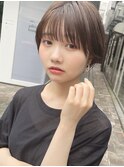 ひし形ショート#イメチェン#似合わせカット#フルバング