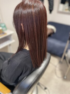 トレパルッキエーレ(tre parrucchiere) ［-tre-］ピンクブラウン　#美髪　20代/30代/40代