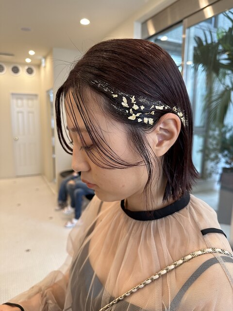 【お客様style】結婚式ヘアセット