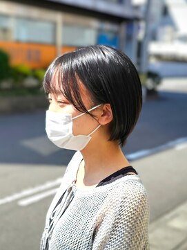 ヘアーズ 本店(HAIRZ) 《HAIRZ》平田☆耳かけショートボブ
